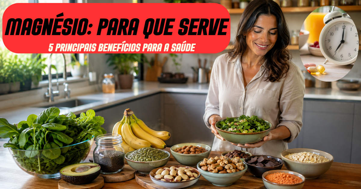 Magnésio: para que serve