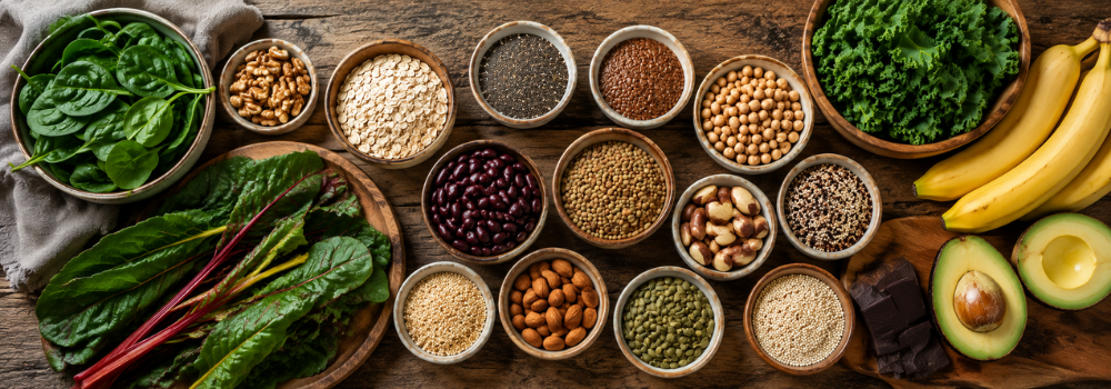 Banquete Rústico de Alimentos Saudáveis