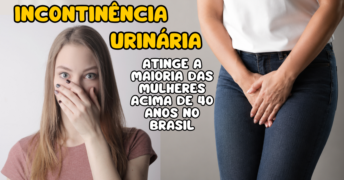 Incontinência urinária é um assunto cercado de vergonha